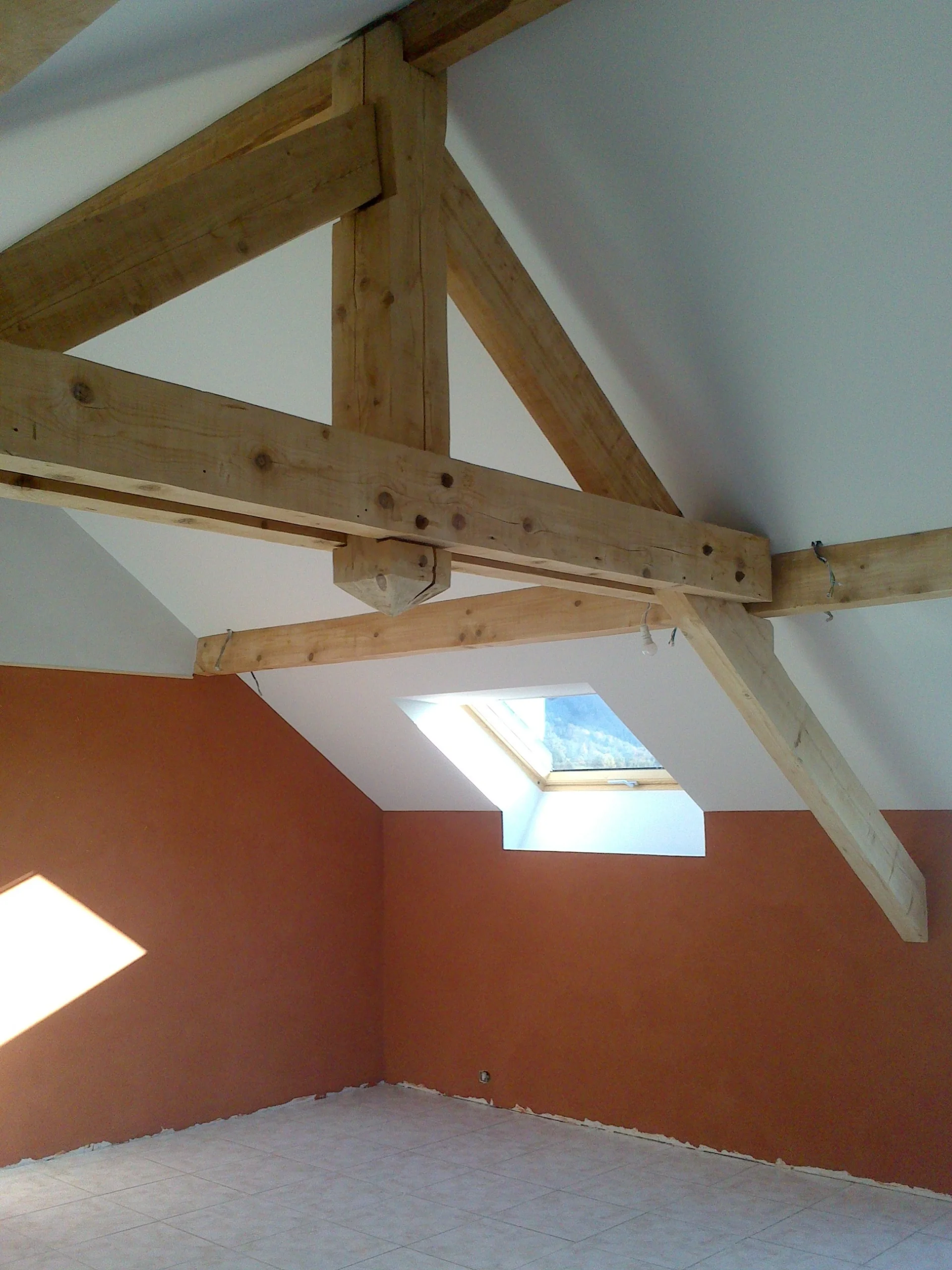 finitions enduit terre combles